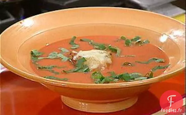 Soupe De Tomates Crémeuse Rapide