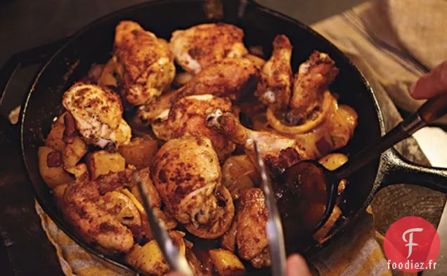 Poulet Toscan Rôti Au Citron