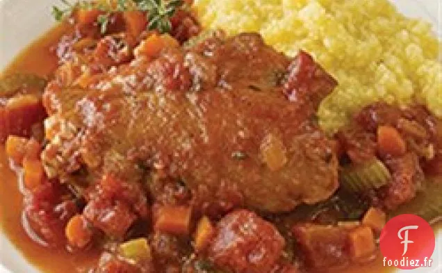 Poulet Braisé aux Tomates Poêlées Contadina®