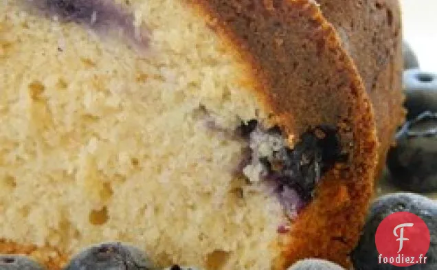 Gâteau au Yaourt aux Myrtilles