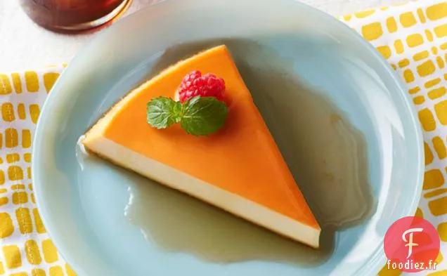 Flan au Fromage à la Crème Sans Four