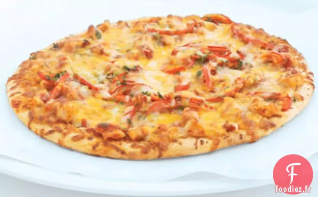 Pizza au Poulet Mexicain