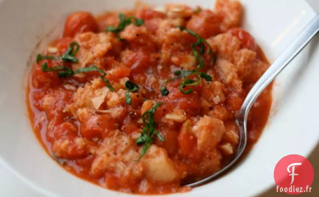 Dîner Ce soir: Soupe de Pain et de Tomates