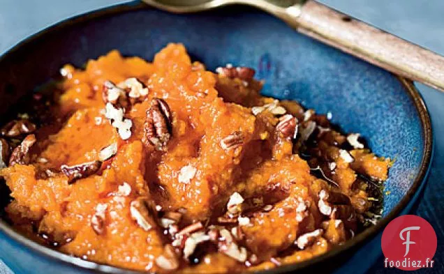 Purée de Patates Douces à l'Érable et aux Pacanes