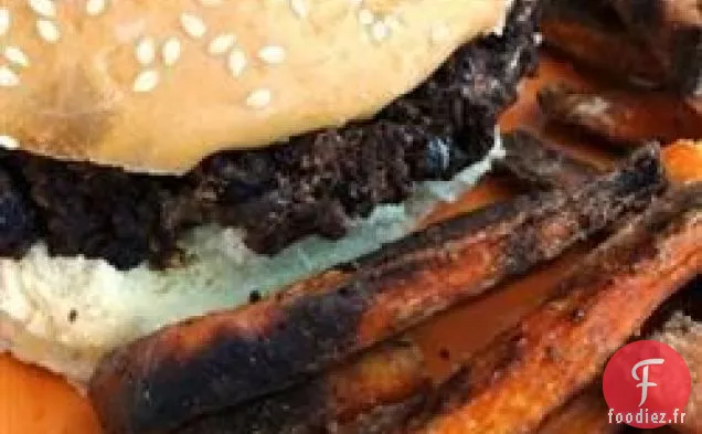 Hamburgers Végétaliens aux Haricots Noirs