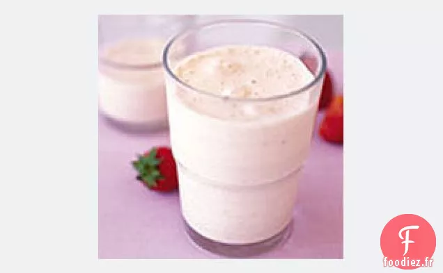 Smoothies aux Fraises Lisses et Crémeux