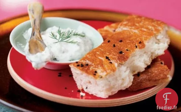 Pide avec Trempette au yogourt