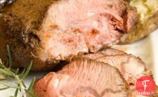 Rôti De Pointe De Surlonge Frotté Aux Herbes