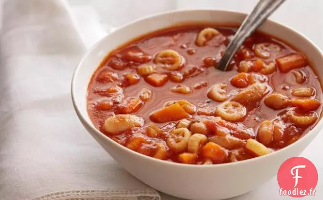 Soupe de Tomates Rapide et Épicée