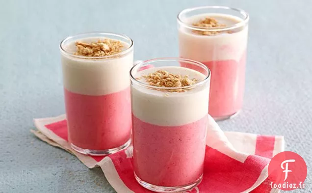 Smoothie au Gâteau au fromage à la Fraise