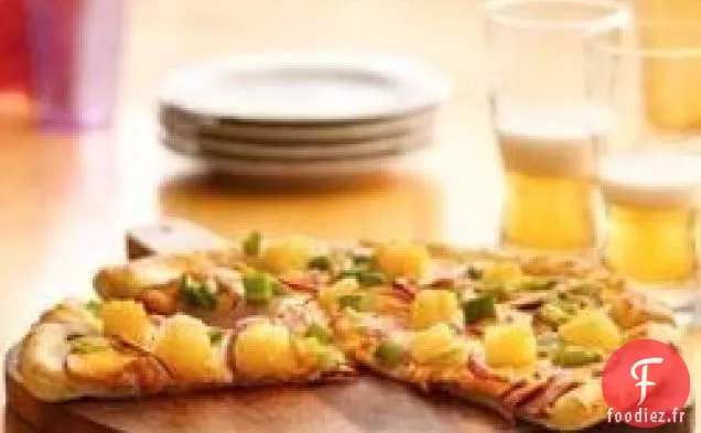 Pizza Canadienne au Bacon et à l'Ananas