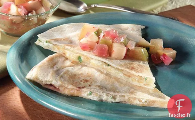 Quesadillas au Fromage Bleu