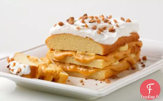 Gâteau au Caramel et À la Banane