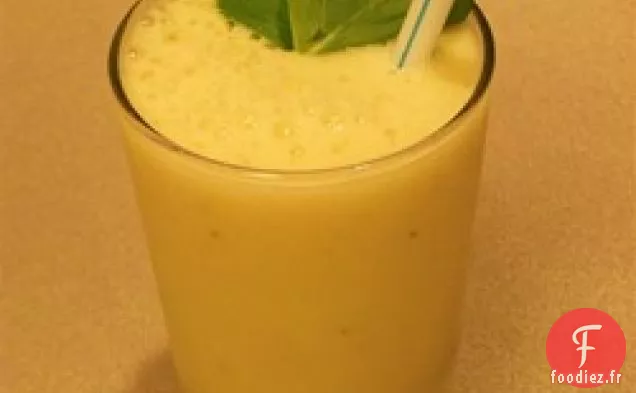 Smoothie aux Pommes et aux Bananes