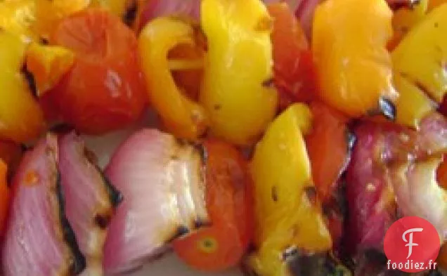 Brochettes de Légumes Grillées