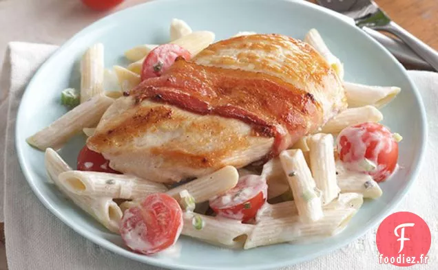 Poulet Crémeux au Bacon et Penne