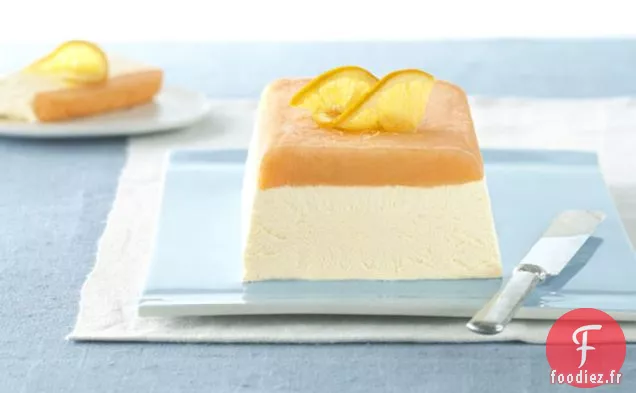 Crème Glacée à l'Orange Dessert en Couches
