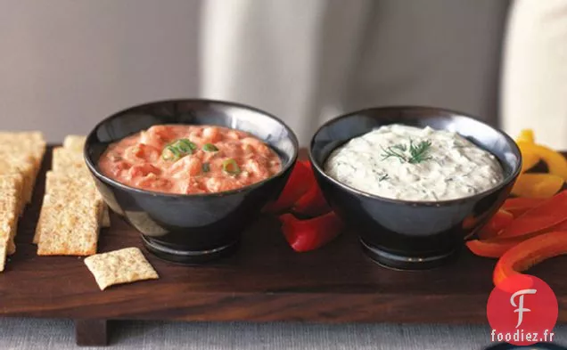 Trempette aux Crevettes Salsa