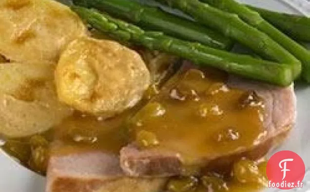 Jambon Glacé à la Sauce Dijon Xérès-Orange