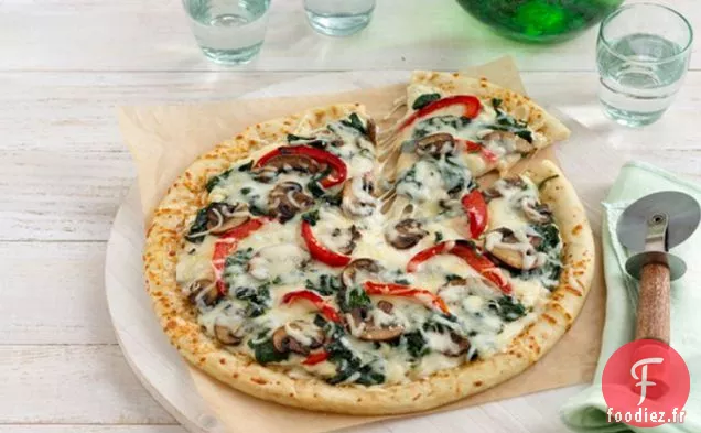 Pizza Alfredo Aux Légumes Facile