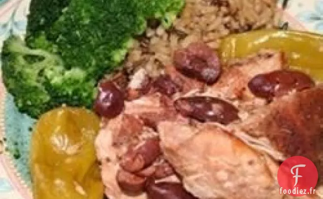 Poulet Méditerranéen au Pepperoncini et Kalamatas