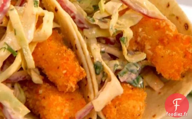 Tacos de Poisson à la Salade Fumée