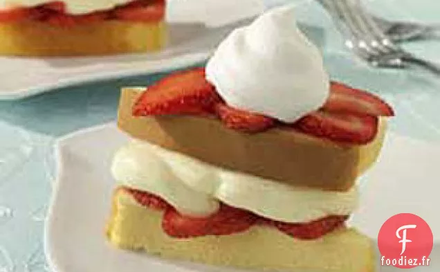 Raccourci Fraise-Vanille Réduit en Gras