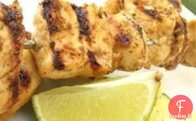 Brochettes de Poulet Barbadiennes Big M's