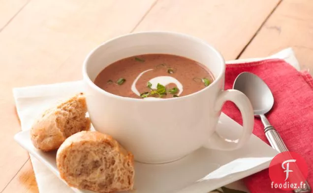 Soupe de Haricots Noirs Rapide Et Fantastique