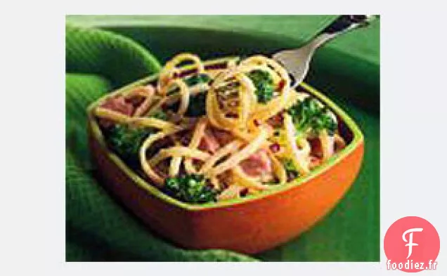 Jambon et Linguine Primavera