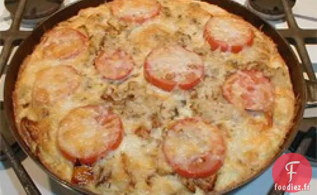 Frittata aux Pommes de Terre et Légumes