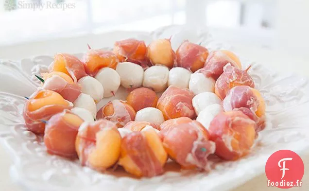 Prosciutto, Melon Et Mozzarella