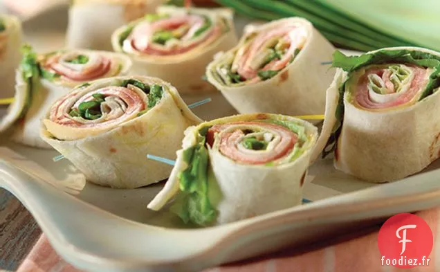 Mini Sandwichs au Pinwheel