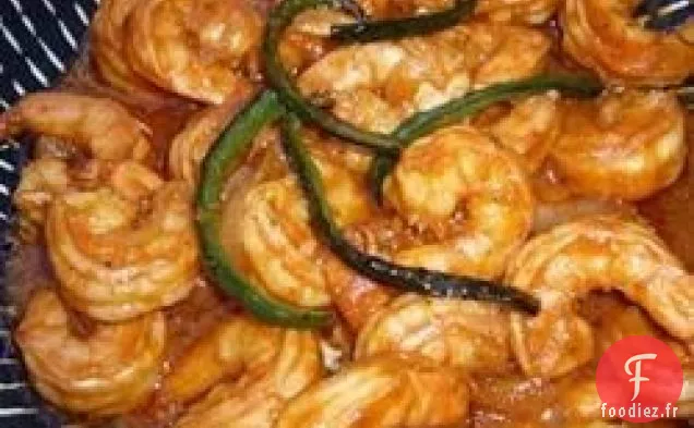 Crevettes à la Diablo