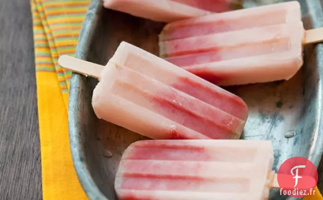 Sucettes Glacées à la pastèque à la Tequila