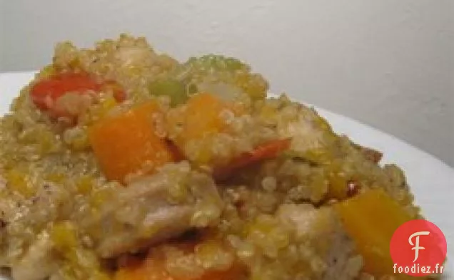 Ragoût de Courge Musquée et Poulet au Quinoa