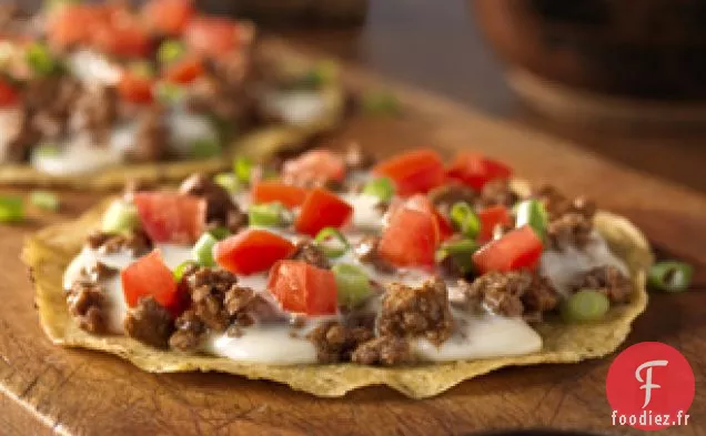 Tostadas avec Queso Blanco