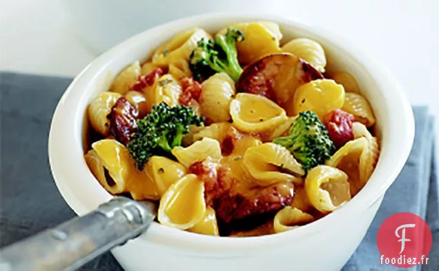 Coquilles de Saucisses Italiennes et Fromage