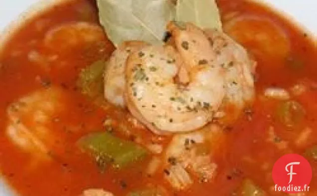 Soupe de Crevettes Cajun de Big Ed