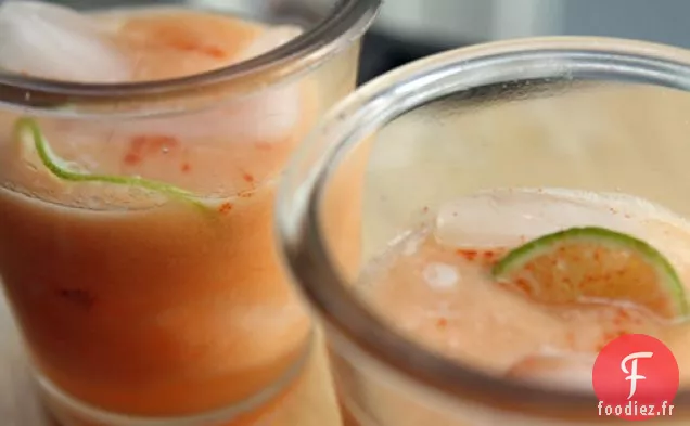 Melon Nectarine Agua Fresca