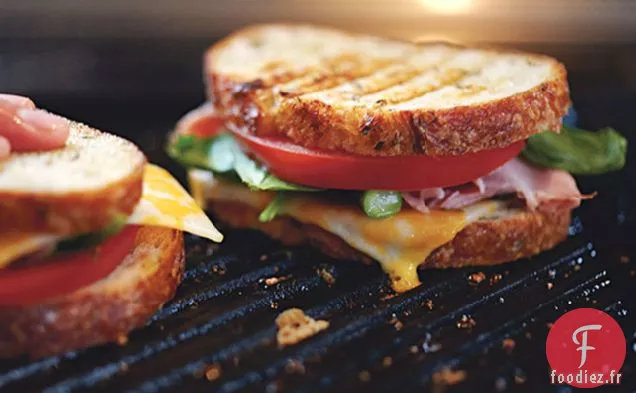 Sandwich H.A.T. (Jambon, Asperges et Tomates)