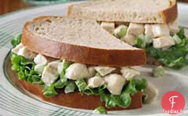 Sandwich à la Salade de Poulet de Dijon