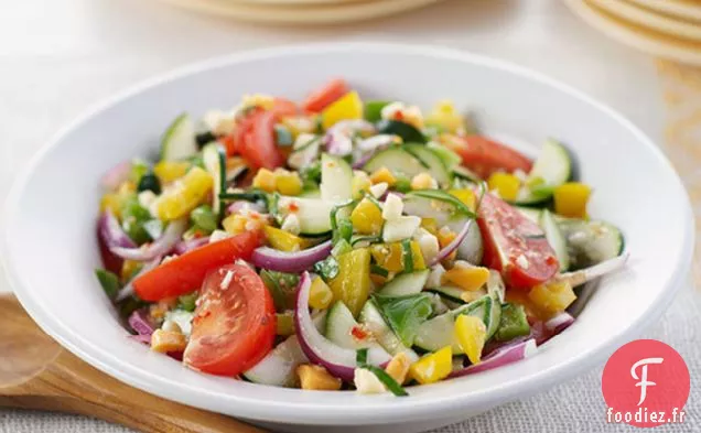 Salade de Légumes Marinés Méditerranéens
