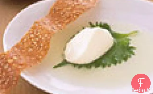 Mousse de Lime Kaffir à l'Eau de Miellat