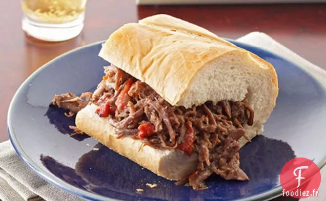 Boeuf Italien pour Sandwichs