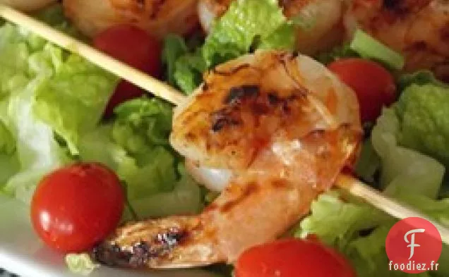 Crevettes Grillées Sucrées et Épicées