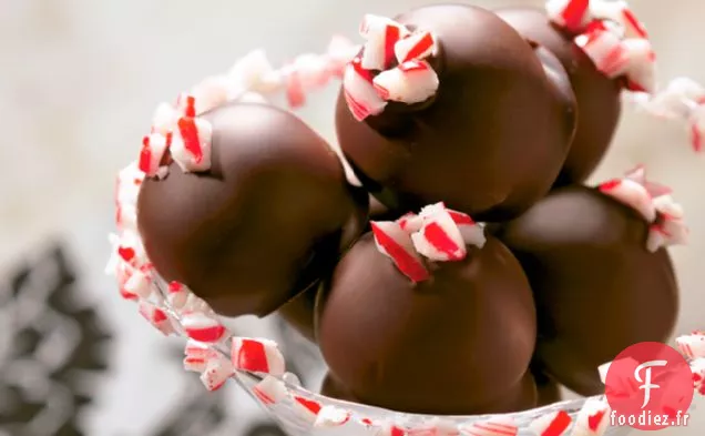 Boules à Biscuits OREO à la Menthe Poivrée