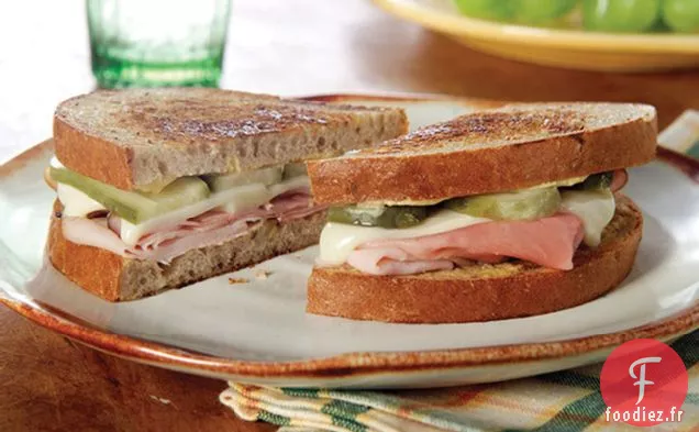 Sandwich Combo Jambon Fumé et Dinde