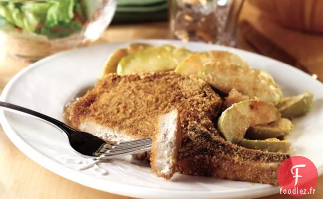 Côtelette De Porc Et Cocotte De Pommes