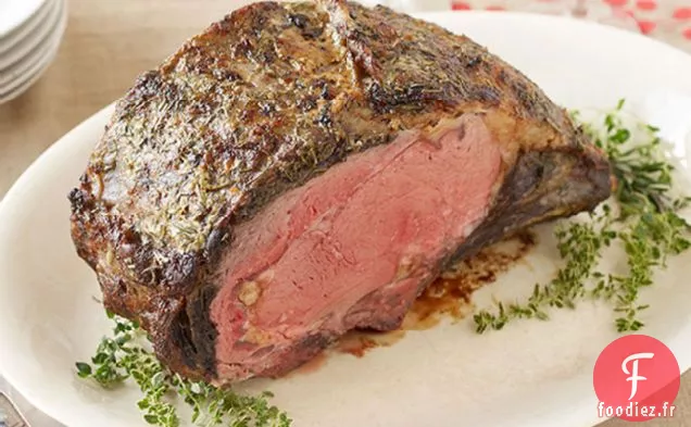 Côte de Bœuf En Croûte d'Ail et d'Herbes